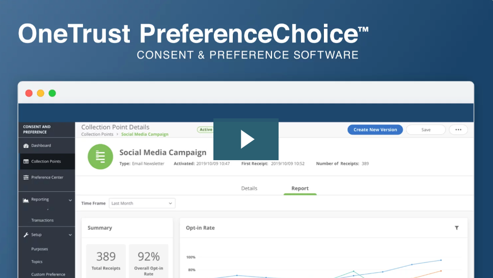 OneTrust PreferenceChoice Overview